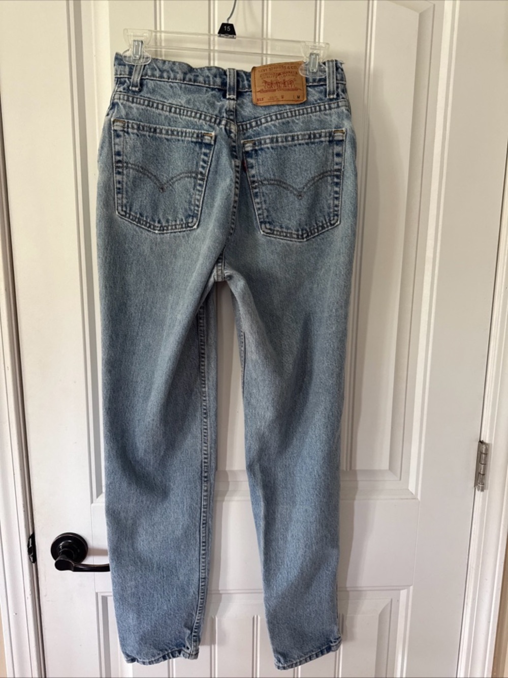 Levi's 550 Light Wash High-Rise Straight Jeans Vintage 90’s 9 M denim